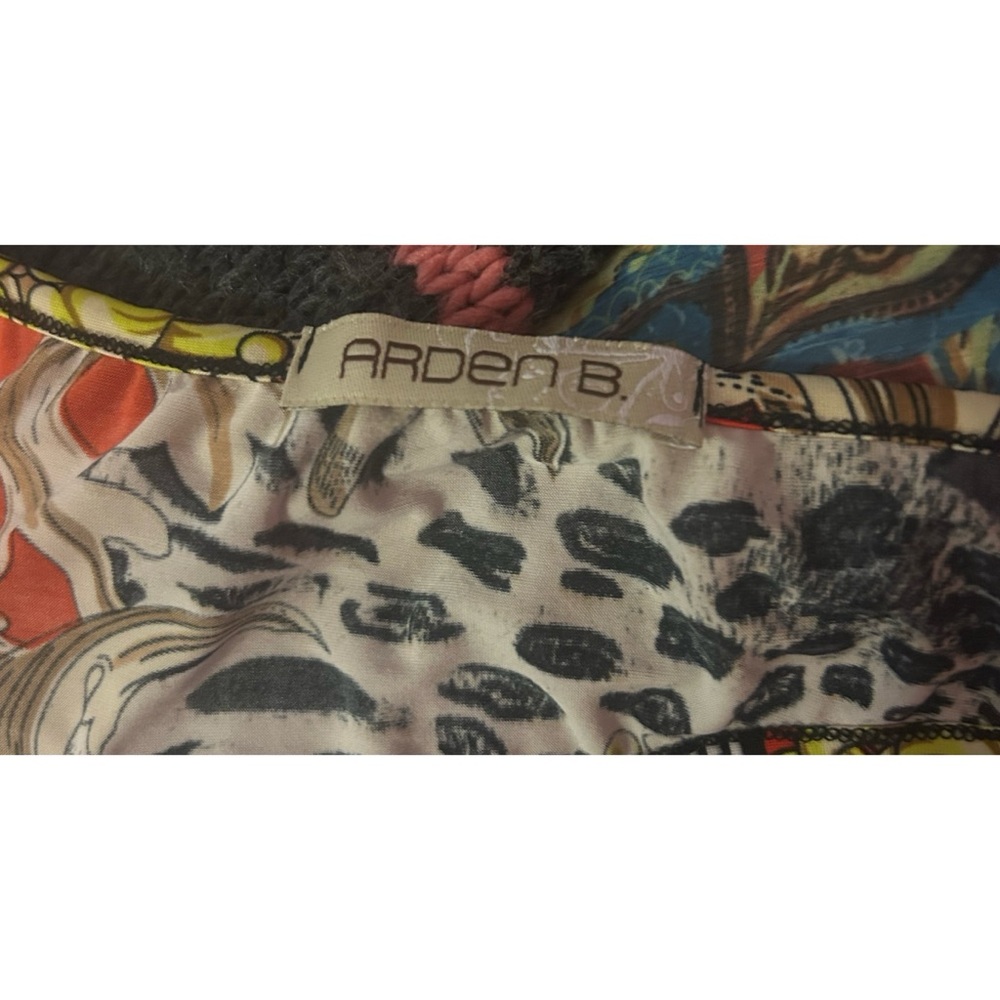 Arden B Backless Patterned Dress - image 6